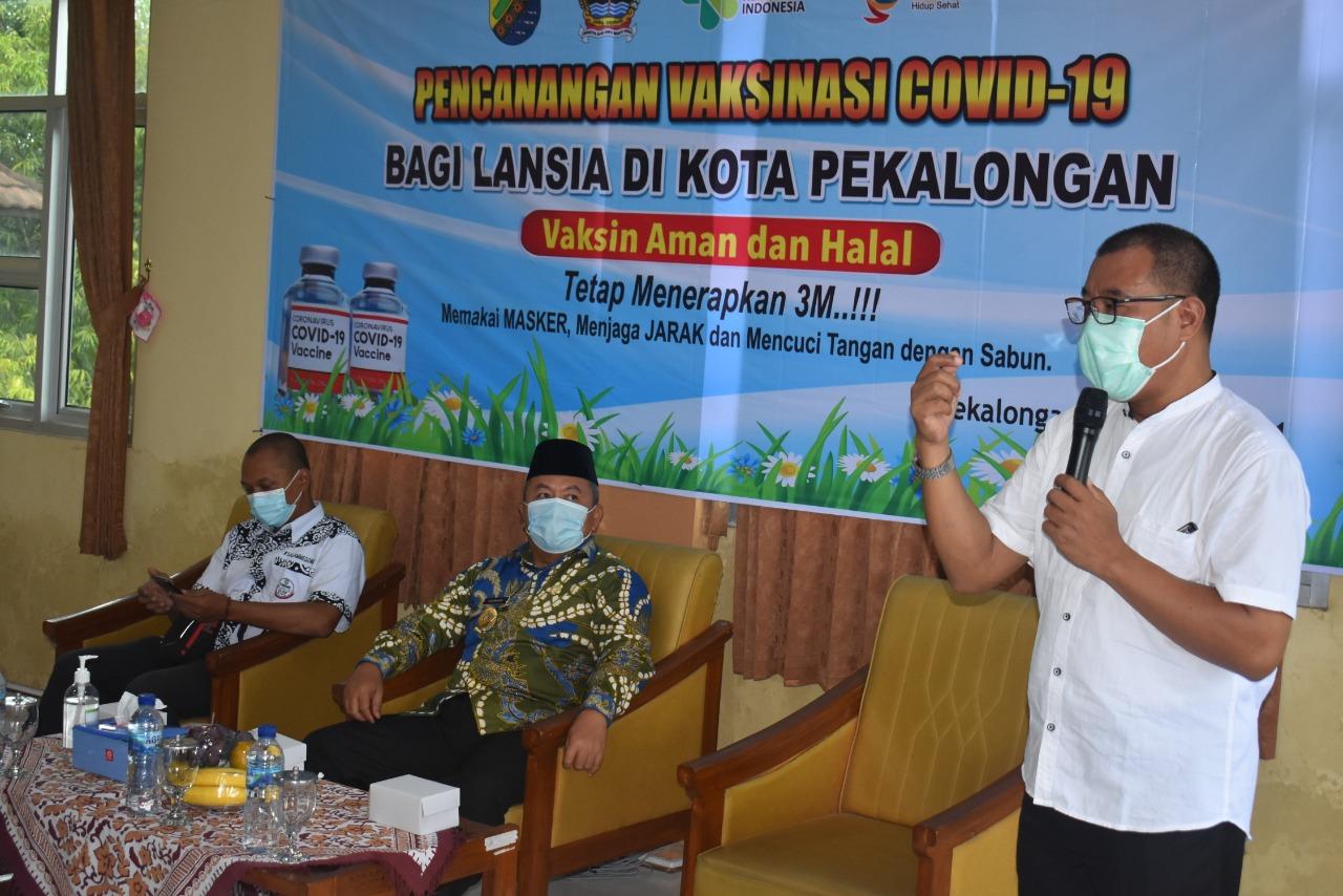 Pencanangan Vaksinasi Covid 19 Bagi Lansia Dinas Kesehatan Kota Pekalongan Website Resmi Dinas Kesehatan Kota Pekalongan Dinkes